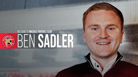 Ben Sadler named as new CEO of Walsall Football Club
