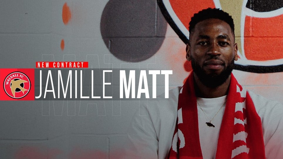 Jamille Matt signs new contract with the Saddlers